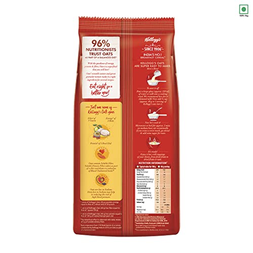 Kelloggs Oats Trusted by Nutritionists