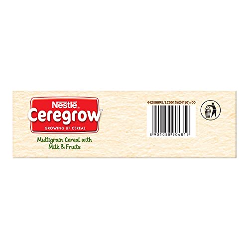 Nestle CEREGROW Growing Up Multigrain Cereal with Milk & Fruits