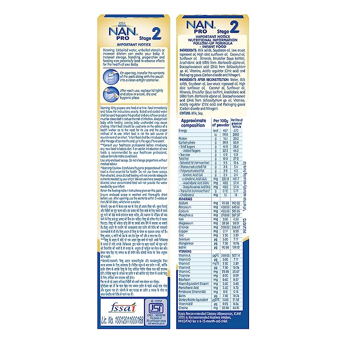 Nestle NAN PRO 2 Follow-up Formula Powder