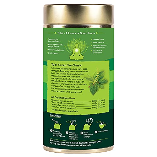 Organic India Classic Tulsi Green Tea