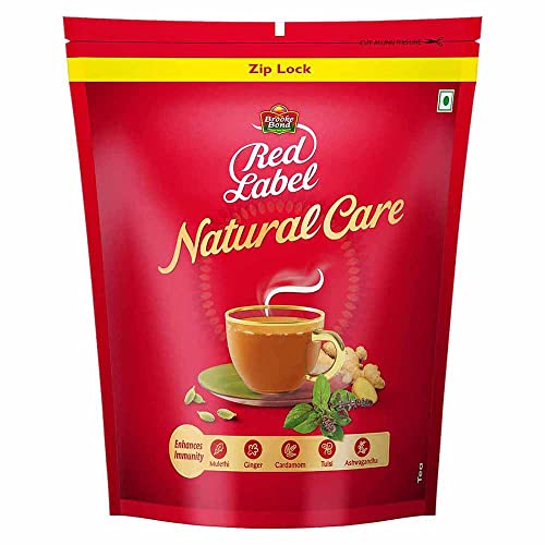 Red Label Natural Care Tea, Chai Made With 5 Ayurvedic Herbs