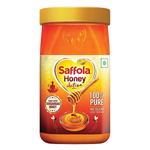 Saffola Honey Active Made with Sundarban Forest Honey 100% Pure Honey
