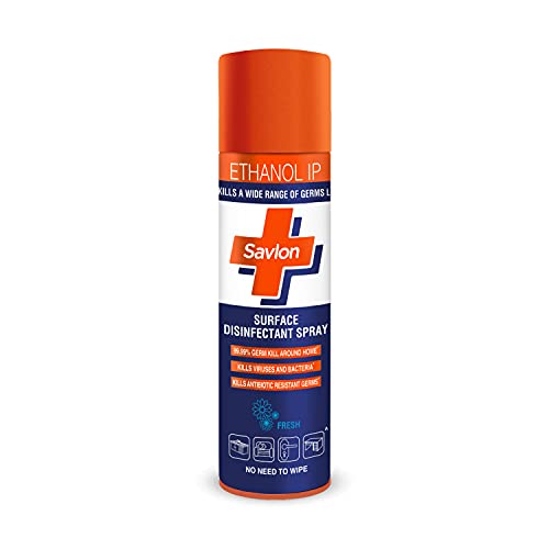 Savlon Surface Disinfectant Spray Sanitizer, Germ Protection on Hard & Soft Surfaces