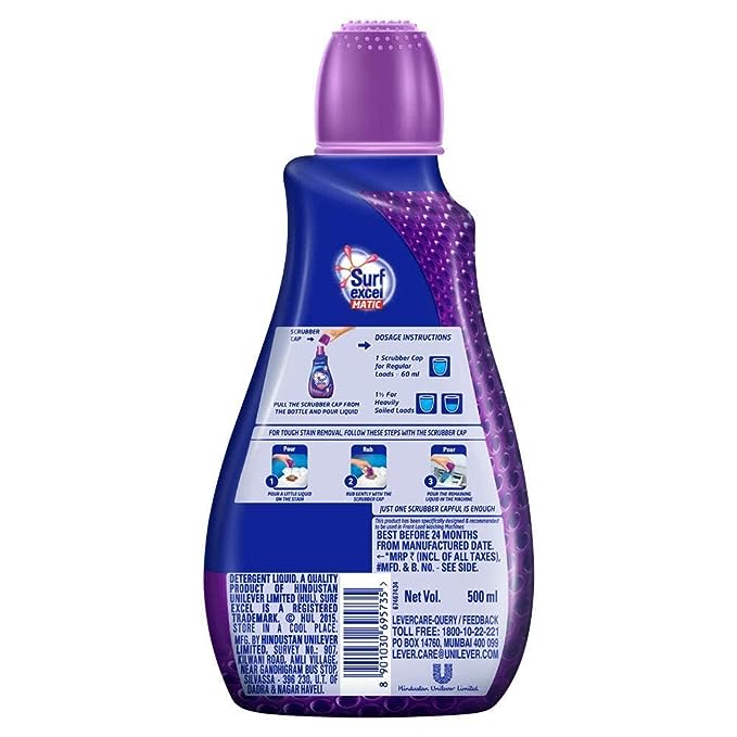 Surf Excel Matic Liquid Detergent Front Load