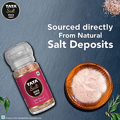 Tata Salt Rock Salt, Premium Sendha Namak, with Natural Trace Minerals