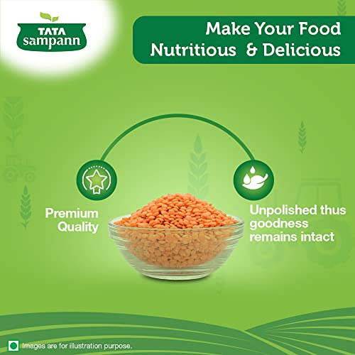 Tata Sampann Unpolished Masoor Dal Whole