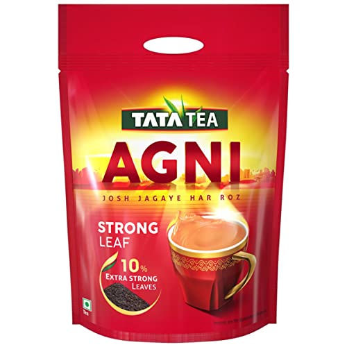 Tata Tea Agni, Strong chai With 10% Extra Strong Leaves, Black Tea