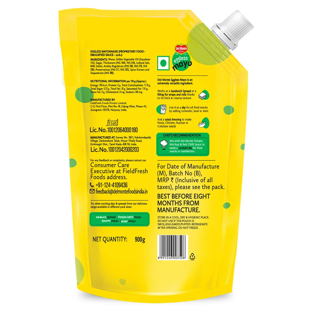 Del Monte Eggless Mayonnaise