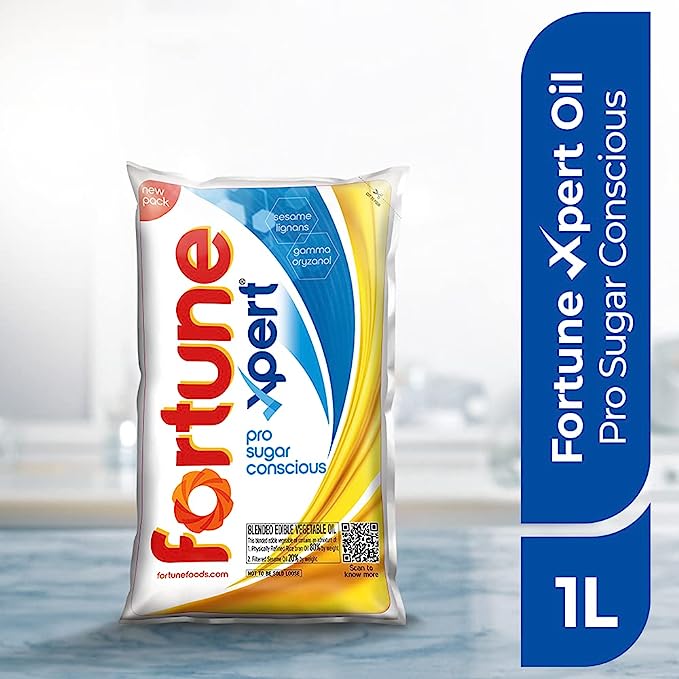 Fortune Xpert Vivo Pro Sugar Conscious Edible Oil Pouch
