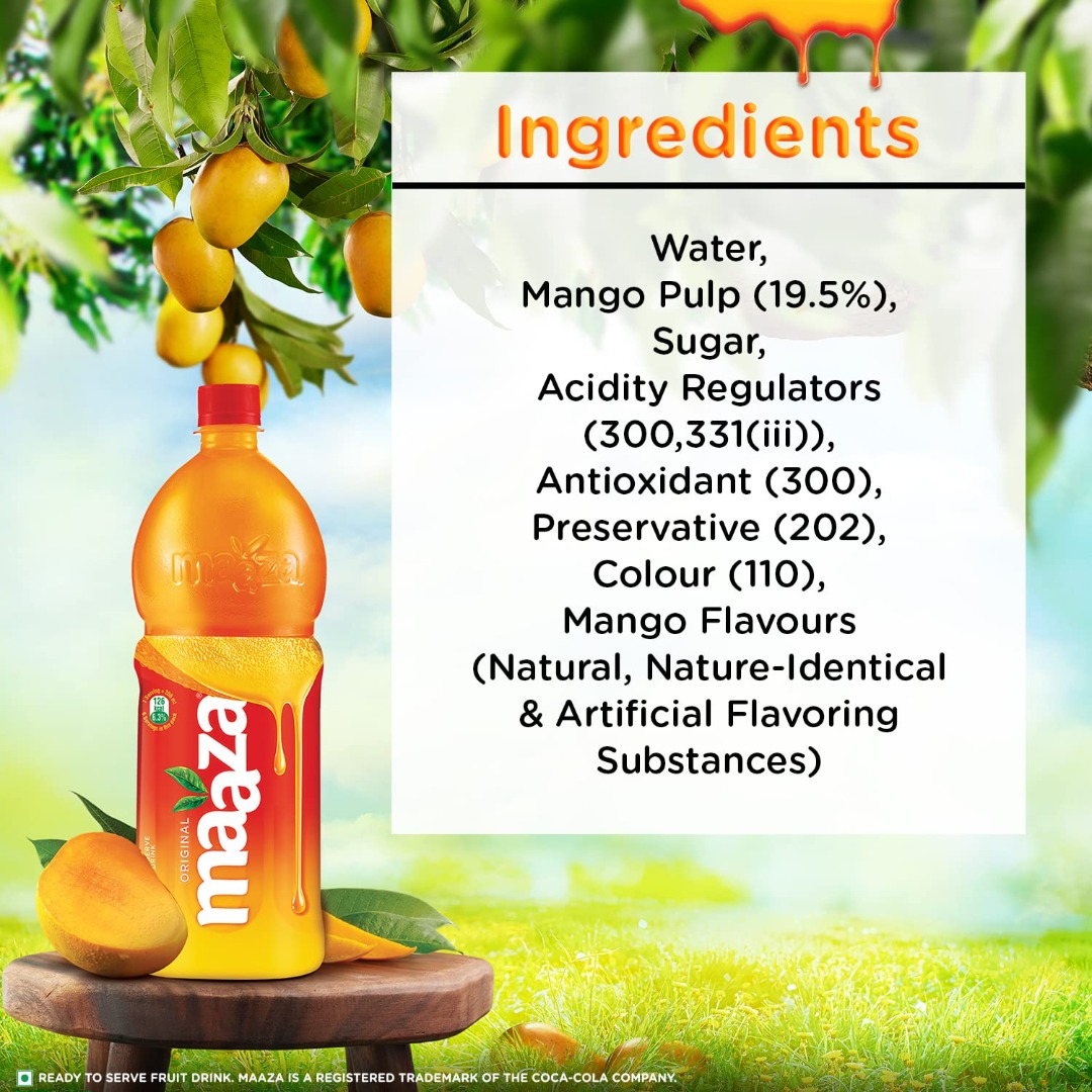 Maaza Mango Drink Original Flavour PET Bottle