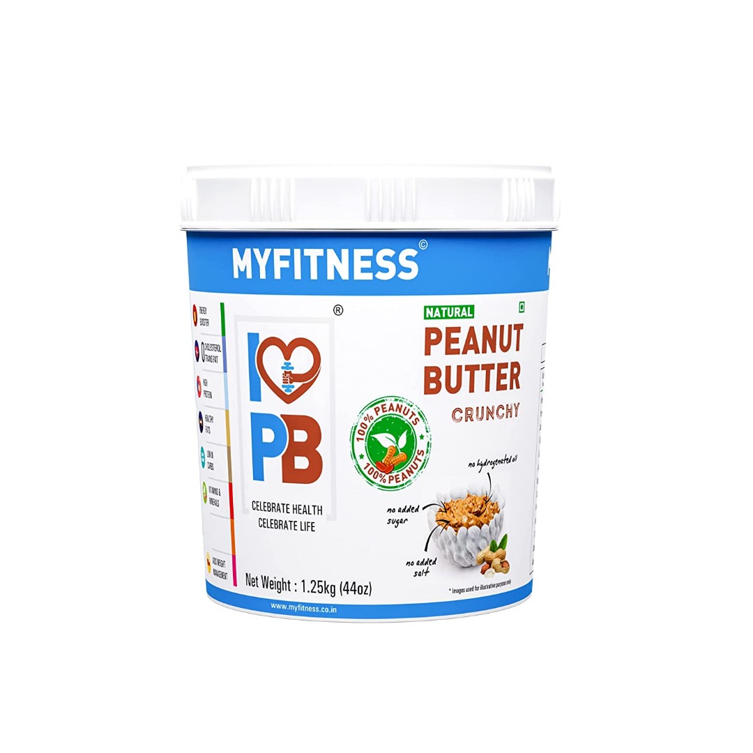 MyFitness Natural Peanut Butter: Crunchy