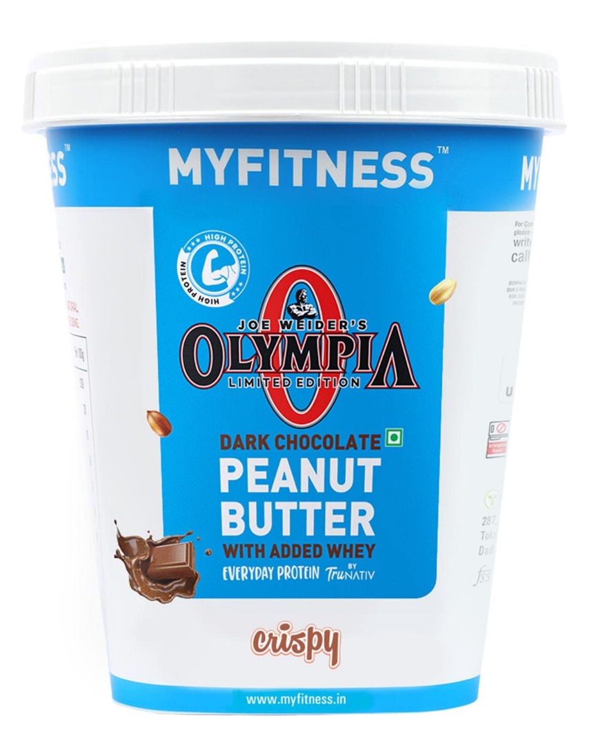MyFitness Olympia Edition Dark Chocolate Peanut butter with Added Whey: Crispy, 1 Kg
