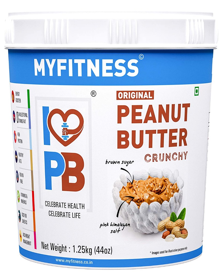 MyFitness Original Peanut Butter: Crunchy, 125 Kg