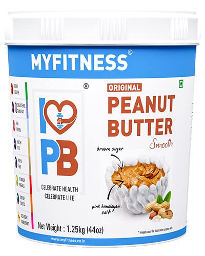 MyFitness Original Peanut Butter: Smooth, 125 Kg