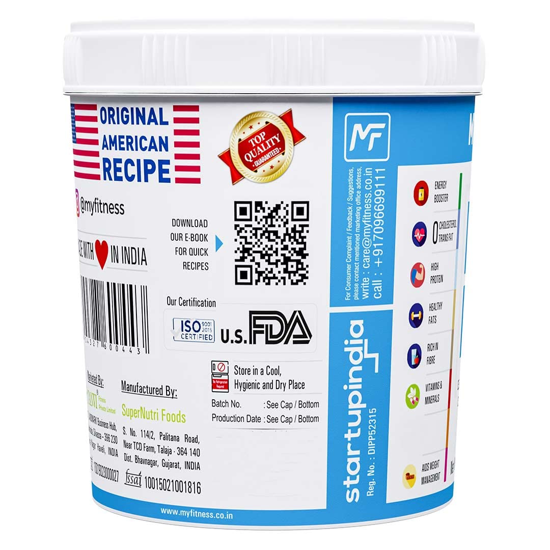 MyFitness Original Peanut Butter: Smooth, 125 Kg