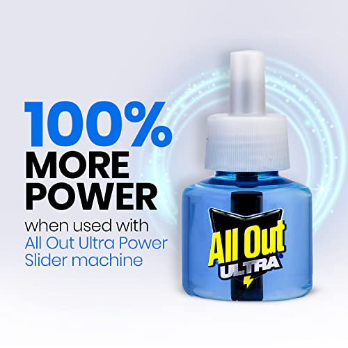 All Out Ultra Mosquito Repellant Refill Faster Action, 45ml (Pack of 6 each)