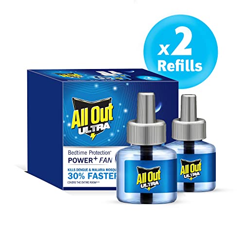 All Out Ultra Mosquito Repellant Refill, Pack of 2 Units