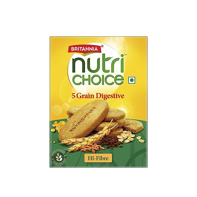 5 Grain Digestive High Fibre Multigrain Biscuits