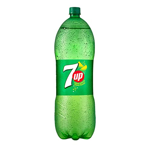 7UP Soft Drink Lemon Flavor Bottle