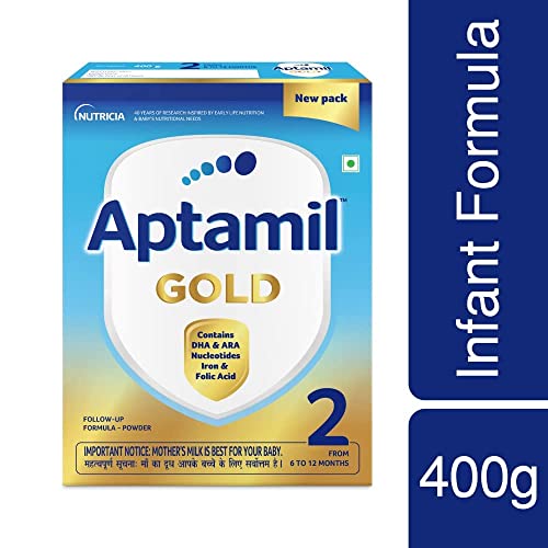 Aptamil Gold Follow Up Infant Formula Milk Powder for Babies - Stage 2 (6 to 12 months)
