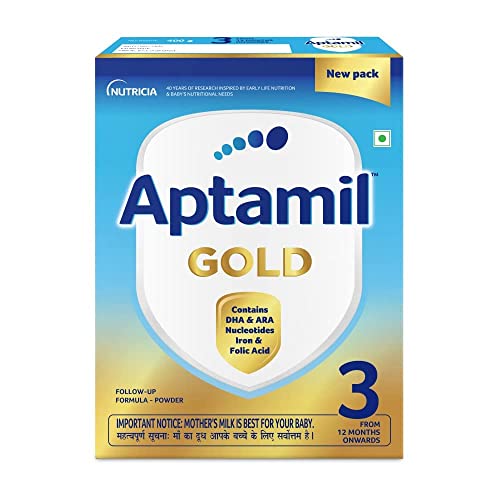 Aptamil Gold Follow Up Infant Formula Milk Powder for Babies - Stage 3 (12 month onwards)