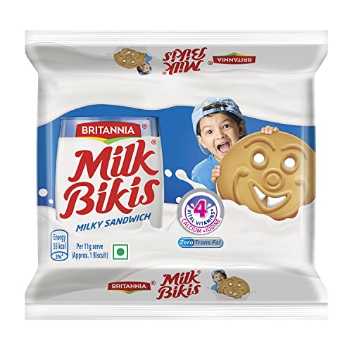 Britannia Milk Bikis Milk Cream Biscuits