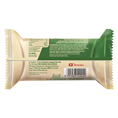Britannia Nutri Choice Seeds Biscuits (0% Maida 15% Seeds, High Fibre)