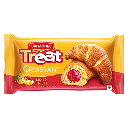 Britannia Treat Croissant with Mixed Fruit Creme Filling