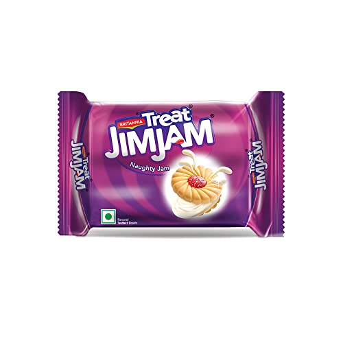 Britannia Treat Jim Jam Biscuits, 138gm (Pack of 6)