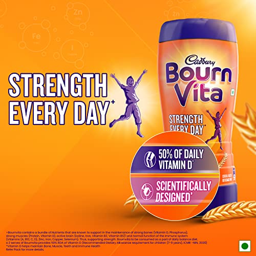 Cadbury Bournvita Chocolate Health Drink Jar