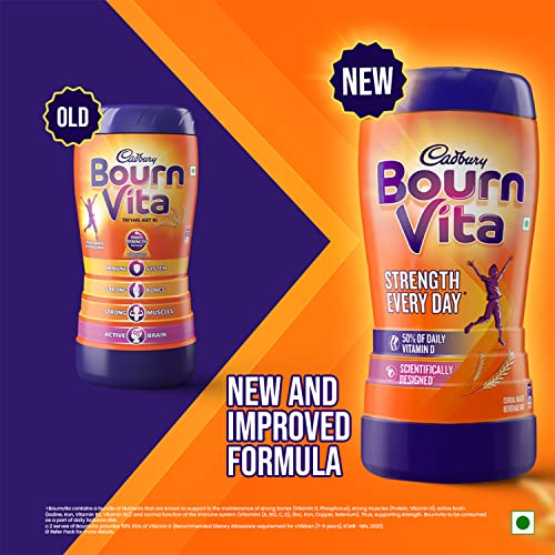 Cadbury Bournvita Chocolate Health Drink Jar
