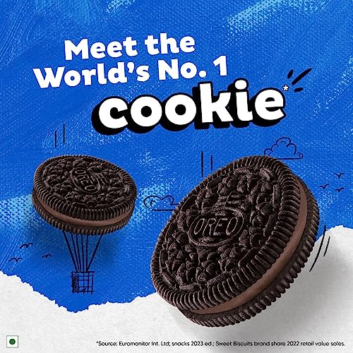 Cadbury Oreo Chocolate Flavour Creme Sandwich Biscuit Family Pack