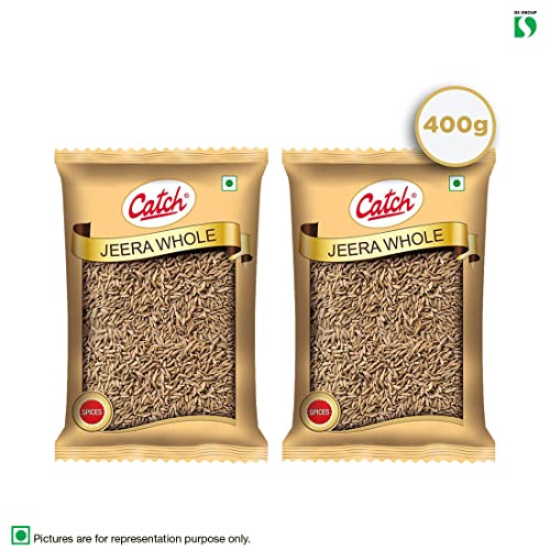 Catch Cumin Whole Jeera Whole, 200gm (Pack of 2)