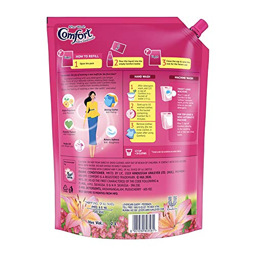 Comfort After Wash Fabric Conditioner refill pouch Lily