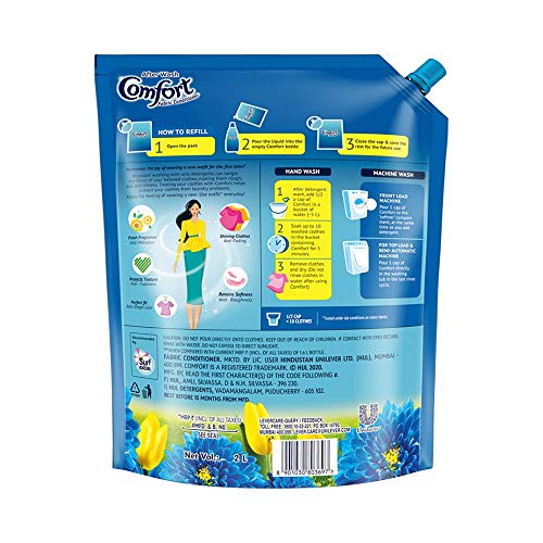Comfort Morning Fresh Fabric Conditioner Refill Pack