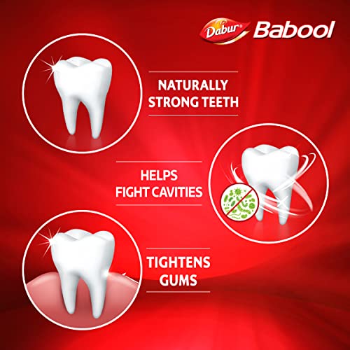 Dabur Babool Ayurvedic Toothpaste for Strong Teeth