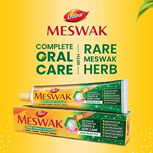 Dabur Meswak Complete Oral Care Toothpaste, 400gm (Pack of 2)