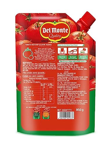 Del Monte Tomato Ketchup Classic Blend