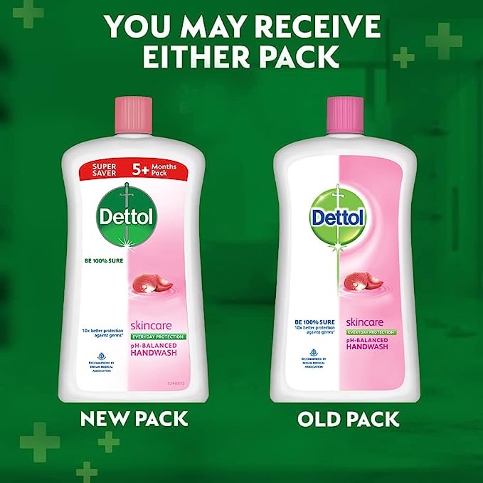 Dettol Liquid Handwash Refill Bottle Skincare Moisturizing Hand Wash, 900ml (Pack of 3)