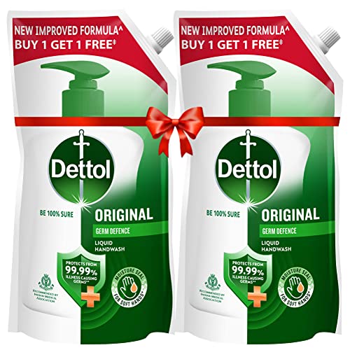 Dettol Original Liquid Handwash, 675ml (Buy 1 Get 1)