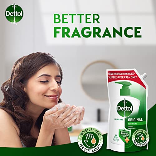 Dettol Original Liquid Handwash, 675ml (Buy 1 Get 1)