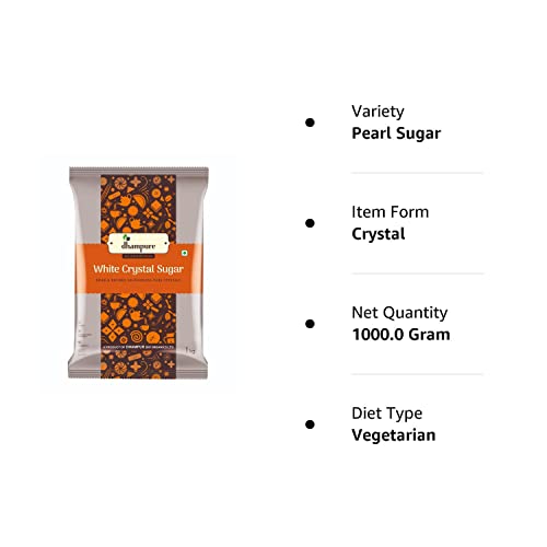 Dhampure White Crystal Sugar