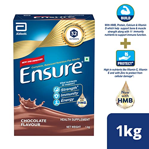 Ensure Complete Balanced Nutrition Drink For Adults Chocolate Flavour