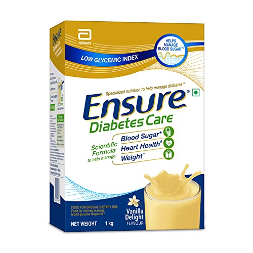 Ensure Diabetes Care Nutrition to Help Control Blood Sugar Levels Vanilla Flavour