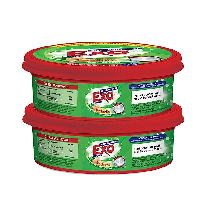 Exo Dishwash Bar, 700gm (Pack of 2)
