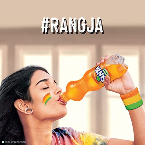 Fanta Orange Flavored Cold Drink PET Bottle