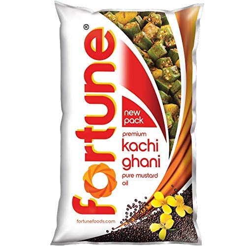 Fortune Oil Premium Kachi Ghani Pure Mustard Oil Pouch