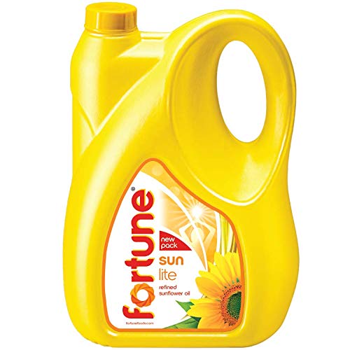 Fortune Sunlite Refined Sunflower Oil Can