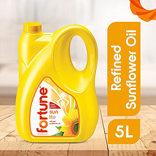 Fortune Sunlite Refined Sunflower Oil Can