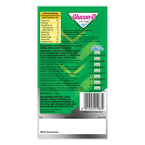 Glucon-D Instant Energy Regular Pack